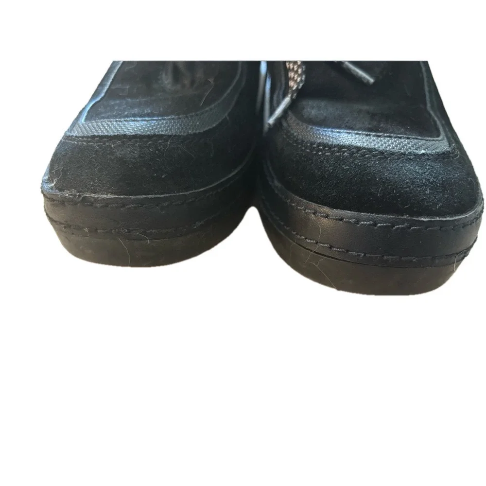 BareTraps Lancy Black Suede Winter Boots with Faux Fur Lining.   Size 7.5